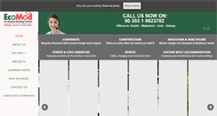 Desktop Screenshot of ecomod.ie